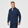 thumbnail image 4 of Wink Knits and Layers Men's Fleece Full Zip Jacket, Navy, XS, 4 of 9