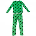 thumbnail image 2 of Minecraft Creeper Face Block Boys 2-Piece Pajama Set-Small (7-8), 2 of 2