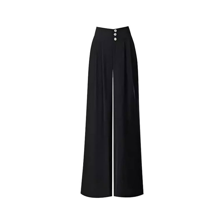 cfhntfmh Plus Size Pants for Women Loose Wide Leg Dress cfhntfmh Plus Size Pants for Women Loose Wide Leg Dress