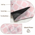 thumbnail image 6 of Pink Morocco Round Area Rug 8Ft Washable Large Circle Rugs for Living Room Dorm, Geometric Moroccan National Abstract Art Non-Slip Carpet Floor Mats Indoor Outdoor Carpet Runner Aesthetic Home Decor, 6 of 8