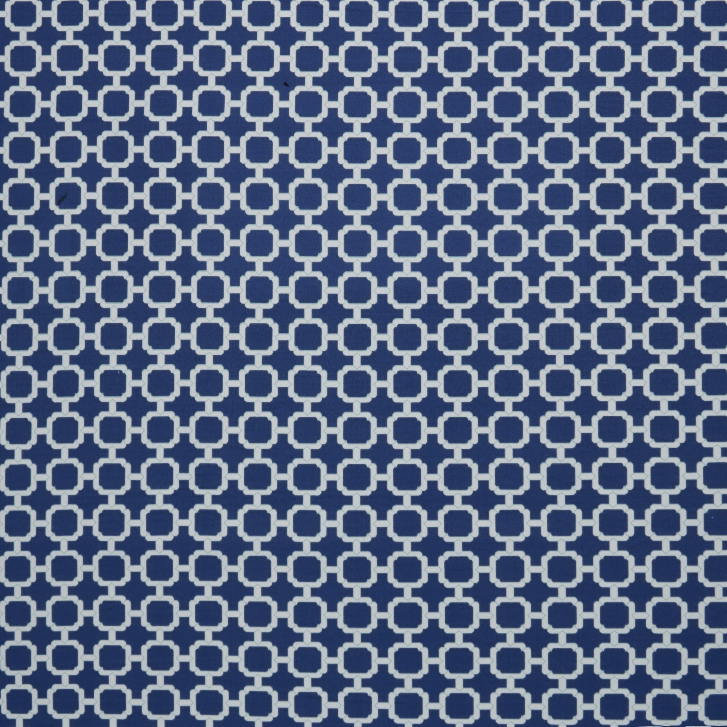 Sorra Home Navy Chainlink Indoor/Outdoor Deep Seating Cushion, Corded