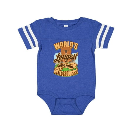

Inktastic Groundhog Day Meterologist Weather Gift Baby Boy or Baby Girl Bodysuit