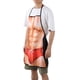 thumbnail image 4 of Delantal de cocina ANGGREK Lavable Patrón Muscular Para Restaurante, 4 of 7