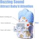 thumbnail image 3 of 2 Pack (Blue) Baby Teething Mittens Washable Durable Baby Teething Glove Anti-Scratch Protective Gloves, 3 of 5