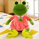 thumbnail image 3 of Rana de peluche de 35 cm con dibujos animados para parejas, muñecas para niños de Internet, regalos de actividades al por mayor, regalos de cumpleaños, 3 of 5