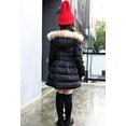 thumbnail image 6 of YOUI-GIFTS Girls Winter Parka Down Coat Puffer Jacket Tutu Overcoat with Fur Hood 4-10T, 6 of 6