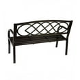 thumbnail image 4 of Plow & Hearth Celtic Knot Garden Bench, 4 of 8