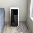 thumbnail image 4 of 8,000 BTU Portable Air Conditioner, Cools Up to 350 Sq. Ft., with Dehumidifier & Fan Mode, Smart Control, Easy- to-Use Remote Control & Window Installation Kit Included, White, 4 of 6