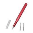 thumbnail image 2 of Almencla Model Scriber Chisel Engraving Tool Ergonomic Lightweight Model Chisel Line Scriber for Carving Engraved Line Modeling Hobby Red, 2 of 8