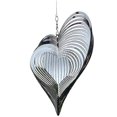thumbnail image 2 of Beating Heart Wind Spinner Metal Spiral Heart Wind Chime Tree Pendant Garden Ornament Craft For, 2 of 5
