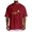 C144/Wine699, variant on Rggeeun Men'S T-Shirts Trumpet Pattern Short Sleeve Crew Neck Loose Fit Soft Breathable for Summer Party Classic Tee,Black,L