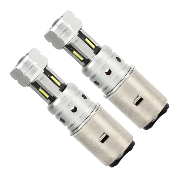 Bombillas para faros delanteros superbrillantes, 2 unidades de bombillas LED para faros delanteros de motocicleta, bombillas LED para faros delanteros de motocicleta diseñadas a medida