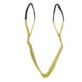 thumbnail image 3 of 3T Lifting PES Material High Strength Webbing 75mm Width Yellow Strap for Ship Machinery in Port Transportation, 3 of 8