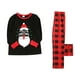 thumbnail image 4 of Toystoory Conjunto de pijamas familiares navideños con cuello y pantalones superiores para dormir BB Kits de decoración para fiestas Niño 6-7 años, 4 of 6
