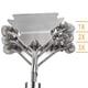 thumbnail image 4 of Clean Brushes Without Grill And Scraper Bristles, Suitable For Outdoor Barbecue, 18 Inch Stainless Steel Grill Brush For Grill Cleaning, Grill Accessories For Men's, 4 of 5