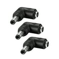thumbnail image 1 of Adaptador de corriente de conector hembra a hembra de 90 grados, negro 3, 1 of 3