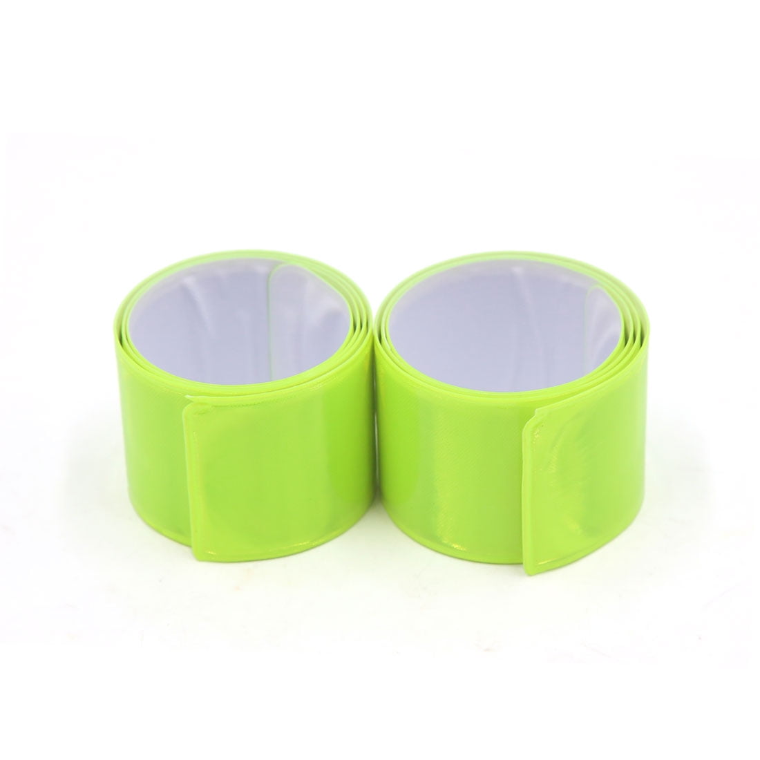Reflective Safety Pant Band Leg Strap Belt Reflector 2 Pcs Green Bike Bicycle