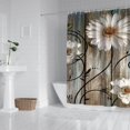 thumbnail image 2 of Waterproof Cute Boho Daisy Shower Curtain 72x72 Inch Boho Style Polyester Unique Shower Curtain for Bathroom Hotel Home Decor with 12 Plastic Hooks, 2 of 5