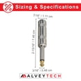thumbnail image 3 of AlveyTech Key Stereo Plug Style with Key Ring for Pride Scooter (Prior to 2000) - (KEYSCO1000) Replacement for Celebrity, Dynamo, Hurricane, Legend, Sidekick, Sundancer, & Wrangler Mobility Scooters, 3 of 7