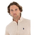 thumbnail image 2 of U.S. Polo Assn. Men's Luxe Quarter Zip Pullover, 2 of 4