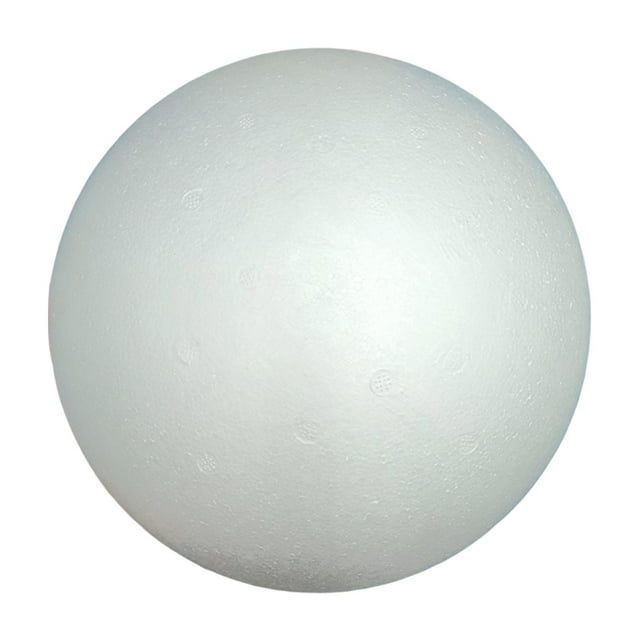 Foam Ball Half Sphere 25cm School Supplies Smooth for DIY Crafts Decor Party