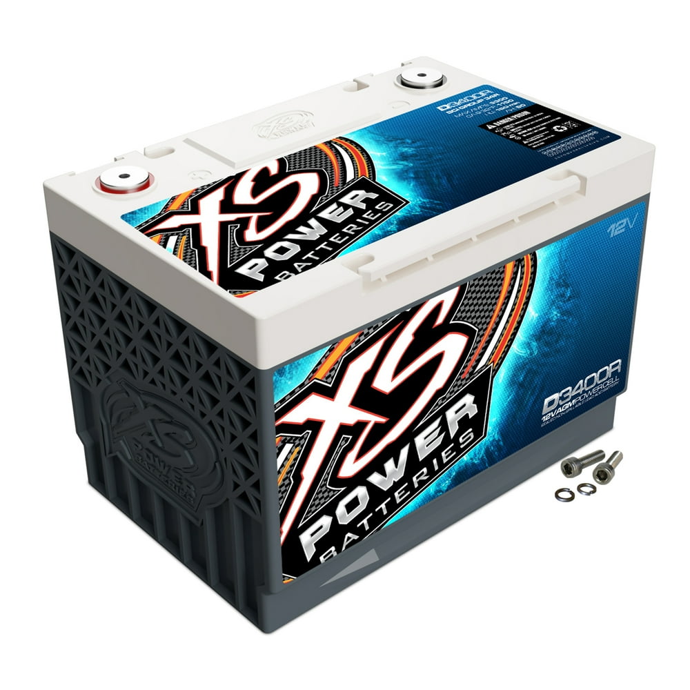 XS Power 12 V 3300 Max Amps 4000 Watt 80 Ah AGM Reverse Polarity
