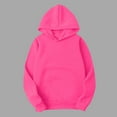 thumbnail image 5 of 2 Piece Sweatsuits Women Hoodie and Jogger Pant Sets Long Sleeve Cotton Lounge Tracksuits Sportswear Fall Outfits (S, Hot Pink), 5 of 7