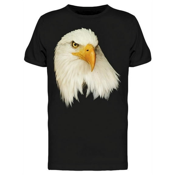 Cool Portrait Of A Bald Eagle T-Shirt Men -Image by Shutterstock, Male Small