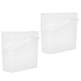 thumbnail image 1 of Masteelf 2pcs Clear Plastic Cheese Slice Storage Containers and Holders, 1 of 1