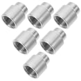 thumbnail image 1 of UPOUART 6 Pcs Raccords de Compression en Acier Inoxydable Argent pour Systèmes Pneumatiques et Piscine, 1 of 6