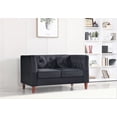 thumbnail image 2 of Uspridefurniture Loveseat, Black, 2 of 3