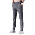 thumbnail image 1 of Men\'s Golf Trousers Quick Drying Long Comfortable Leisure Trousers With PocketsDark Grey29, 1 of 5