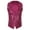 Hot Pink, variant on TiaoBug Womens Shiny Sequins Vest Button Sleeveless Jacket Nightclub Prom Party Waistcoat Black 4XL