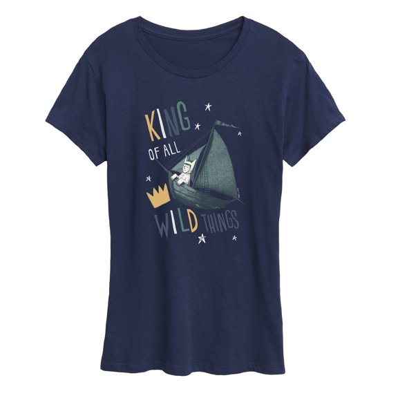 Where The Wild Things Are - King Of Wild Things Boat - Women's Short Sleeve Graphic T-Shirt