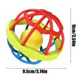 thumbnail image 3 of Wmkox8yii Baby Rattle Balls Easy Grip,Infant Sensory Toys for 3-12 Months,Practice Hand Grip Motor Skills,BPA-Free,for Pressing and Soothing Baby Infant Shaking Toys, 3 of 7