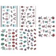 thumbnail image 1 of 5 Pegatinas de Uñas 3D Divertidas ShuxiuWang con Purpurina, 1 of 2