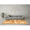thumbnail image 3 of Ahgly Company Indoor Rectangle Abstract Orange Modern Area Rugs, 2' x 5', 3 of 4