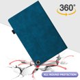 thumbnail image 4 of TECH CIRCLE Folio Case for All-New Amazon Fire HD 10 and 10 Plus Tablet 13th/11th Generation 2023/2021 Release,Premium PU Leather Slim Flip Stand Magnetic Pocket Wallet Cover with Pencil Holder,blue, 4 of 6