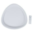 thumbnail image 2 of LED Ceiling Light, Oval Triangle Minimalist Dimmable Ceiling Light, 3 Color Temperature Adjustable, Remote Control, Energy Saving, Unique Stylish Design for Living Room Bedroom, 2 of 7