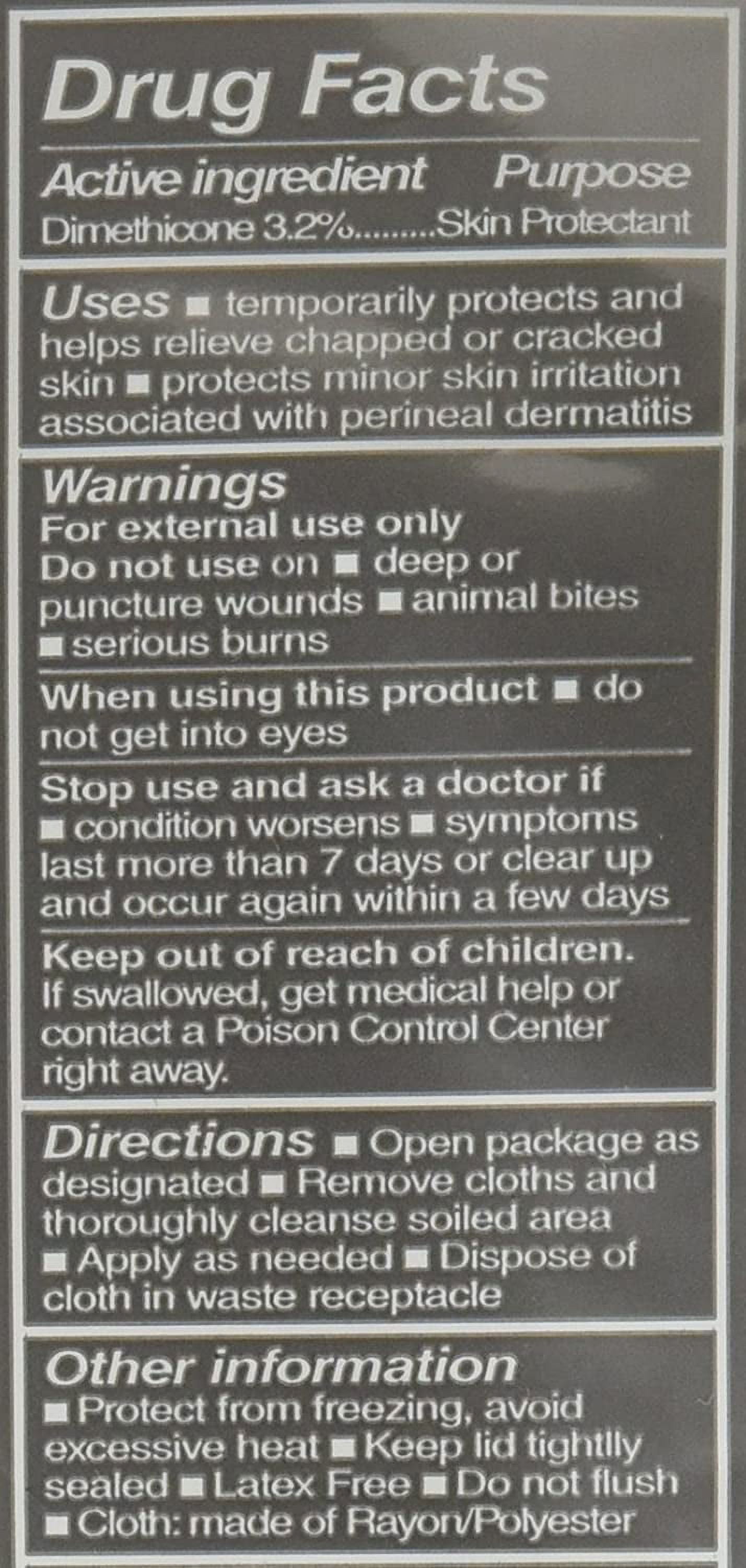 Aloetouch PROTECT Dimethicone Skin Protectant Wipes -Case of 24