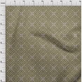 thumbnail image 2 of oneOone Polyester Lycra Fabric Floral & Ogee Flame Stitch_Printed Fabric 1 Yard 56 Inch Wide, 2 of 3