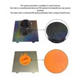 thumbnail image 3 of 3D Printer Build Plate, Smoothly Shiny Star PEY + Textured PEI Double Sided Flexible Steel Plate For Kingroon KP3S 3D Printer 180x180mm, 3 of 8