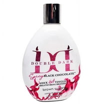 Brown Sugar Double Dark Spicy Black Chocolate 400X Hot Tingle Bronzer 13.5oz