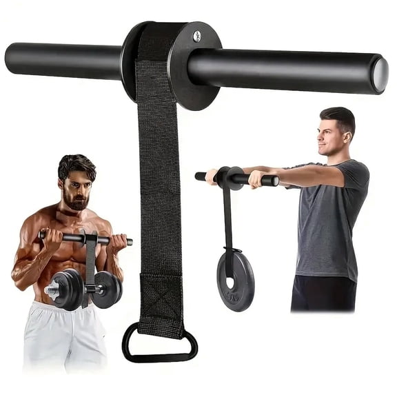 BYXAS Wrist and Forearm Blaster, Muscle Strength Wrist Roller & Forearm Roller for Training with Soft Grip Handles, Weight-Bearing Rope Training Fitness Equipment Anti-Slip for Gym and Home