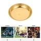 thumbnail image 2 of Plato redondo de acero inoxidable, plato vintage, plato de metal, plato de camping, 2 of 6