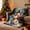 Multicolor-A, variant on RoamHome Christmas Snowman Print Double-Sided Flannel Blanket Soft Warm Throw for Bedroom Sofa Holiday Decor Christmas Gift