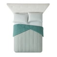 thumbnail image 5 of Mainstays Sage Green 4 Piece Bed in a Bag Comforter Set With Sheets, Full, 5 of 8