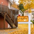 thumbnail image 5 of Fall Mailbox Cover 21x18 Inch, Hello Pumpkin Post Letter Box Covers, Autumn Harvest Thanksgiving Magnetic Waterproof Mail Wraps for Outdoor Yard Garden Standard Mailbox Decor, 5 of 6