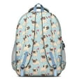 thumbnail image 3 of Pug and Love Heart Backpack for School,Cute School Bag,Schoolbag with Adjustable Shoulder Straps & Padded Back,16.9 Inch, 3 of 5