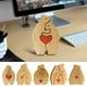 thumbnail image 2 of Grabado gratis, personalizado, familia de osos, rompecabezas de madera, regalo de cumpleaños de Navidad, escultura de apellido, 2 of 4